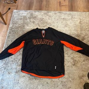 Majestic Authentic San Francisco Giants Wind Breaker